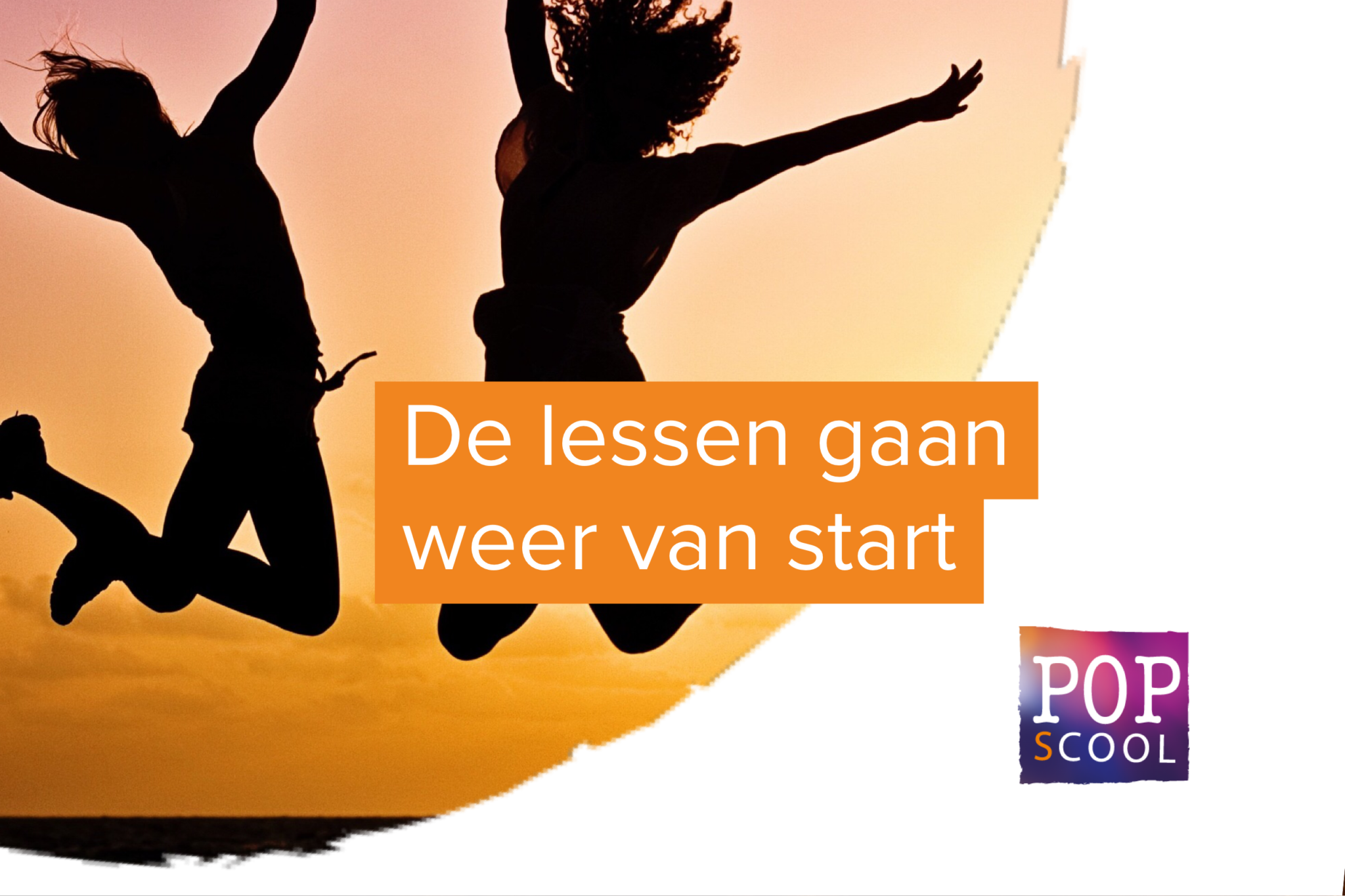 de lessen gaan weer van start