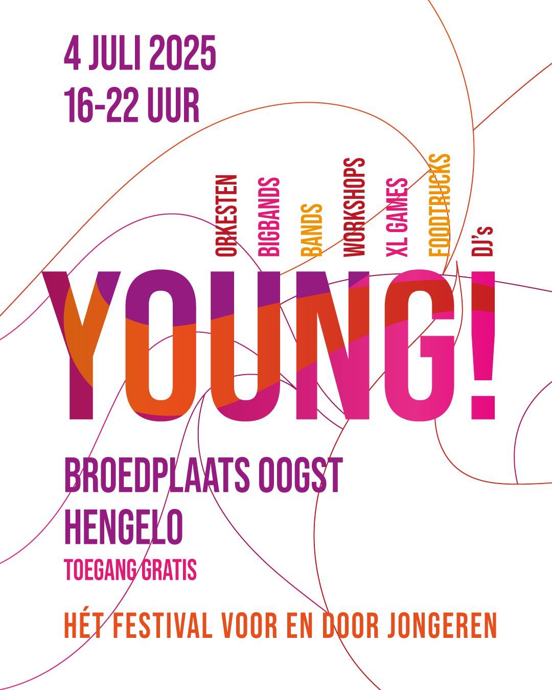 een festival voor en door jongeren