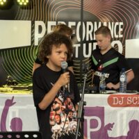 In de spotlights